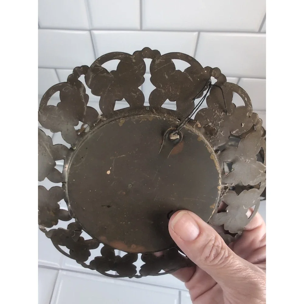 3 Vintage Brass Butterfly 6